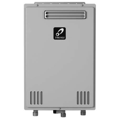 Takagi TK-110U-E 140,000 BTU Natural Gas/Liquid Propane Outdoor  Non-Condensing Ultra-Low NOx